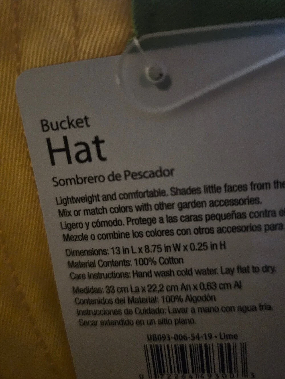 Kids Two-Tone Bucket Hat Set